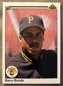1990 Upper Deck Barry Bonds Baseball Card #227 Pirates Mid-Grade (Bent Corner)