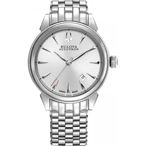 Bulova 63B156 Automatic Sapphire Accutron Gemini Stainless Steel Silver - Imagen 1 de 3