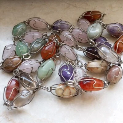 COLLANA PIETRE DURE - Immagine 1 di 2