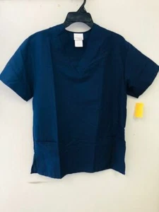 WHITE SWAN Fundamentals Women's Scrub #7 Top NAVY BLUE Size Small  - Picture 1 of 1