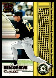 1998 Pacific Revolution Foul Pole Ben Grieve Oakland Athletics #25 - Picture 1 of 2