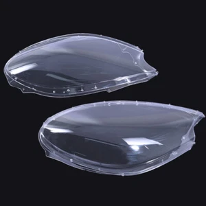 NEW For 2014-18 Porsche Macan Headlight Shell Lamp Shade Lens Cover Left & Right - Foto 1 di 7