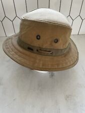Outback Trading Company 1470 Willis Hat Brown Men’s OS Oilskin Quick Dry