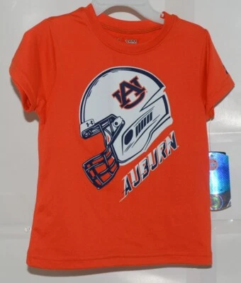 Under Armour Collegiate Licensed Orange 18 Month Auburn University Shirt - Image 1 of 4