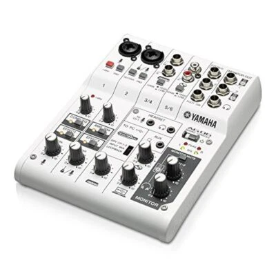 YAMAHA AG06 Portable USB Powered 6 Channel Portable Recording Mixer IOS/MAC/PC - Image 1 of 4