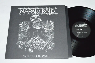 NAPALM RAID Wheel of War LP 2017 45rpm Rush and Machine RAM34 Vinyl CRUST PUNK - Image 1 of 4