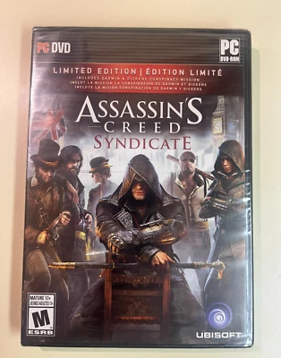 Assassin's Creed Syndicate Limited Edition PC DVD-ROM, London 1868, Bonus - Image 1 of 3