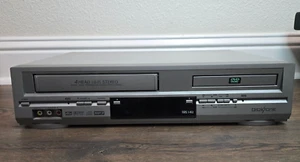 Broksonic VCR DVD Combo Reproductor 4 Cabezales Hi-Fi DVCR-810 *Sin Control Remoto ~ Probado Funciona - Imagen 1 de 4