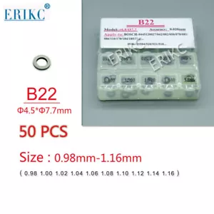 BOSCH 50 pieces B22 Injector Shim Size 0.98--1.16mm for 0 445 120 Series ERIKC - Bild 1 von 6