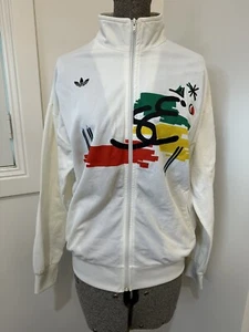 De colección Adidas Stefan Edberg Tenis Informal Cortavientos Parche Chaqueta 1987 S M L - Imagen 1 de 20