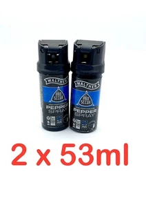 2x 53ml Walther ProSecur Pfefferspray Tierabwehr ballistischer Strahl 424,43€/L - Bild 1 von 5