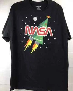 Nueva Camisa de Navidad Nasa Shuttle Tree Camiseta de Vacaciones para Hombre Talla L - Imagen 1 de 1