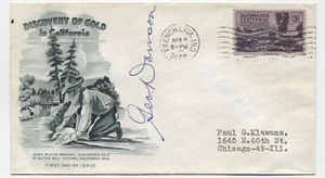 1948 cover with autograph  golfer George Dawson [y9489] - Picture 1 of 3