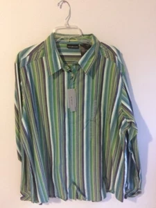 DKNY JEANS SLIM FIT BUTTON UP SHIRT XXL ADULT NEW WITH TAGS - Picture 1 of 4