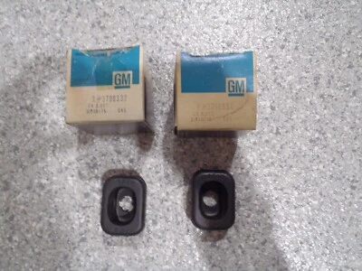 55-62 C1 Corvette Lower Engine Mount Cushions (2)--GM #3700332--NOS--NCRS! - Image 1 of 4