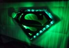 Superman wall decor metal led lit sign plasma cut man cave signs Christmas gift