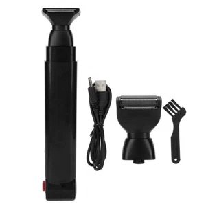 Electric Back Shaver For Men Long Handle Body Hair Removal Razor USB Recharge - Picture 1 of 6