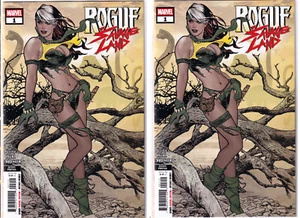 Rogue Savage Land # 1 Adam Hughes 2nd Print Variant Marvel 2Pack 2025 NM - Picture 1 of 2