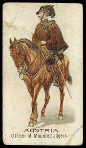 B.A.T. - 'Soldiers of the World' (1904) - Austria - Officer of Mounted Jagers - Picture 1 of 1
