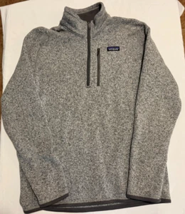 Patagonia Lightwieght Fleece Pullover - Gray - Size M - Very Good Condition! - Picture 1 of 4