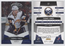 2010-11 Certified Platinum Blue /250 Thomas Vanek #17
