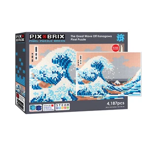 Pix Brix Pixel Art Puzzle Mattoni - Il grande puzzle pixel Wave Off Kanagawa - Foto 1 di 8