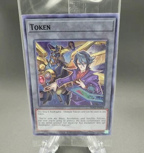 Yu-Gi-Oh! Token: Shay and Raidraptor - Ultimate Falcon TKN5-EN004 - Super Rare - Picture 1 of 2