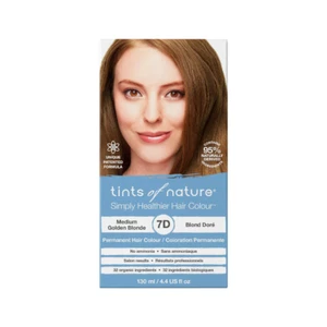 Tints of Nature Permanent Hair Colour 7D (Medium Golden Blonde) - Picture 1 of 1