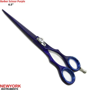 Saloon Barber Shop Hair Cutting Scissor Purple 6.5'' Beauty Saloons Hair Scheres - Picture 1 of 4