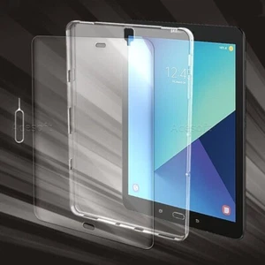 Anti-Scratch Screen Protector + TPU Case for Samsung Galaxy Tab S3 SM-T820N USA - Picture 1 of 1