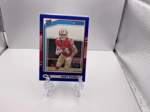 2024 Panini Donruss - Rated Rookie Ricky Pearsall #318 Blue Press Proof (RC) - Picture 1 of 2