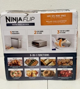 Ninja - Horno tostador abatible y freidora de aire - Gris nuevo SP151 - Imagen 1 de 11