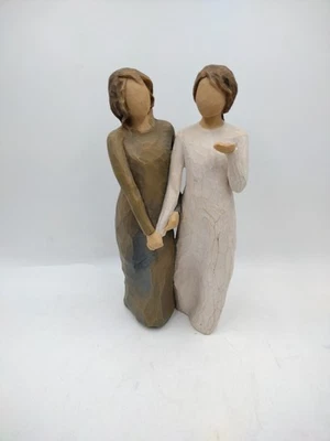 Willow Tree My Sister My Friend Figurine 20ll Susan Lordi  Demdaco 8" T Damage - Image 1 of 4