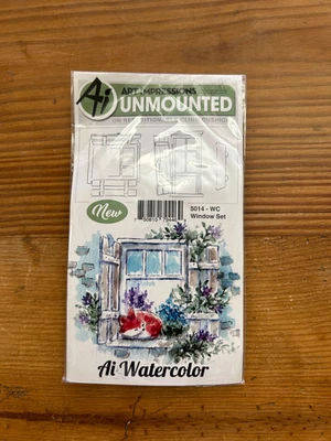 Набор окон для туалета Art Impressions #5014 - Изображение 1 из 2