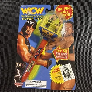 WCW Super Pen World Championship Wrestling Hollywood Hulk Hogan The Giant 1997 - Picture 1 of 3