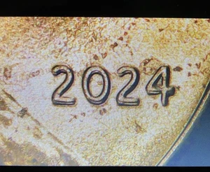 2024 P Lincoln Cent BU VDDO-001 (S) DDO + 1 BU 2024 Roll Unopened - Picture 1 of 9