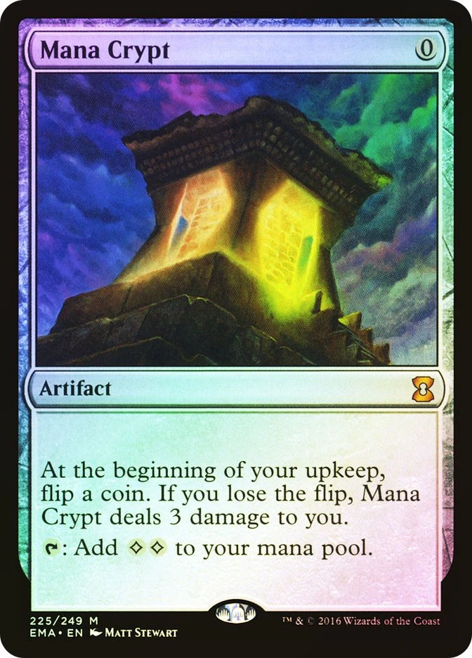 MTG FOIL Mana Crypt  - Eternal Masters #225 - Image 1 of 1