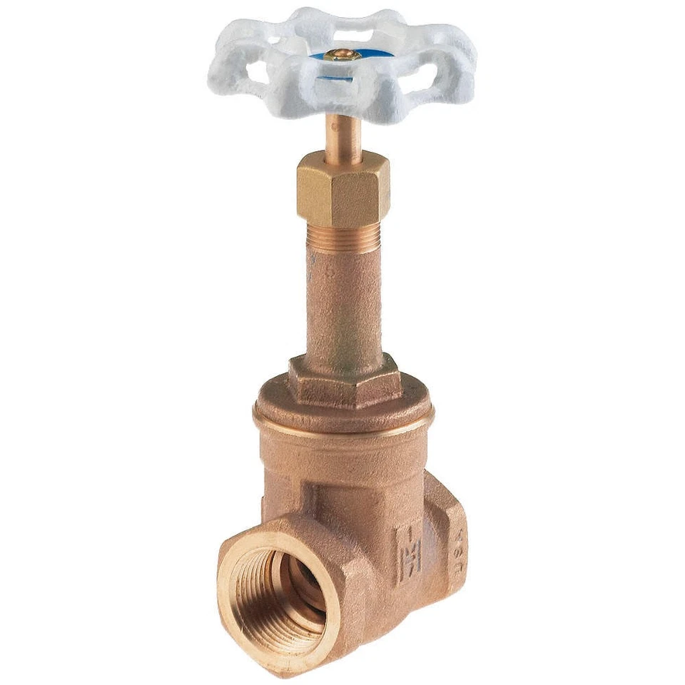 MILWAUKEE VALVE UP148 1 1/2 Gate Valve,1 1/2",Bronze,NPT 5EMW1 - Image 1 of 1