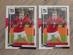 2x 2022-23 Panini Donruss Soccer FIFA RC David Zima Czechia #22 Czech Republic - Bild 1 von 2