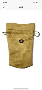 (1) Crown Royal Special Reserve Gold Suede Velvet Whiskey Bag Large 1,75L Size - Bild 1 von 2