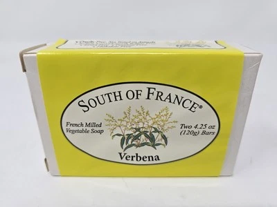 South Of France Verbena 4.25 oz Bar Soap French Milled Vegetable Soap - Image 1 of 4