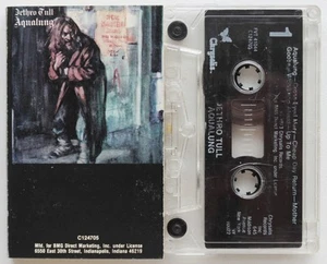 JETHRO TULL - AQUALUNG (CHRYSALIS FVT41044) 1990s USA CASSETTE TAPE REISSUE VG - Picture 1 of 3