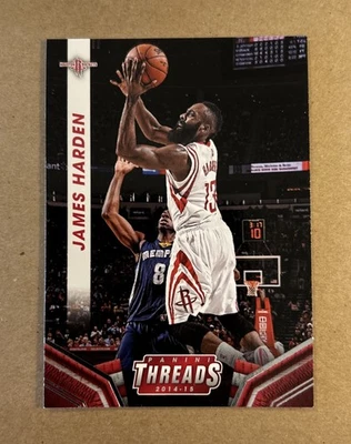 2014-15 Panini Threads #78 James Harden Basketball Card - Image 1 of 2
