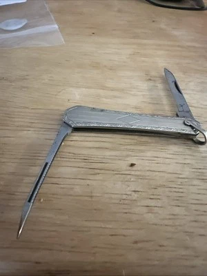 Vintage Art Deco Style Goldfiled 2 Blade Fruit Pocket Knife Nice Condition - Image 1 of 4