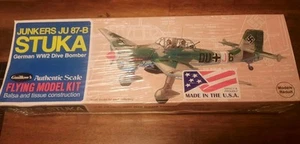 Gulliows Series 500 Junkers JU 87-B STUKA Dive Bomber Balsa Model Kit. - Picture 1 of 4