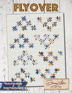 Flyover Block of the Month Quilt Book by Doug Leko of Antler Quilt Design - Picture 1 of 1