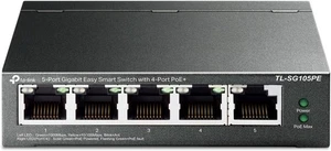 TP-Link TL-SG105PE | 4 PoE+ Port @65W | Easy Smart | Plug & Play - Picture 1 of 7