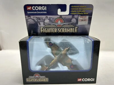 Corgi Fighter Scramble Showcase Series Hawker Hurricane Airplane Model New Box - Image 1 of 3
