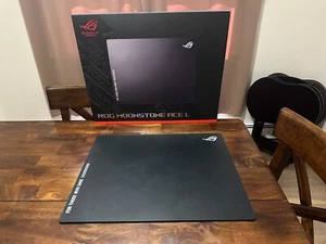 ASUS ROG NH04 ROG Moonstone ACE Gaming Mousepad 19.69 x 15.75 x 0.16 in Large... - Photo 1/4