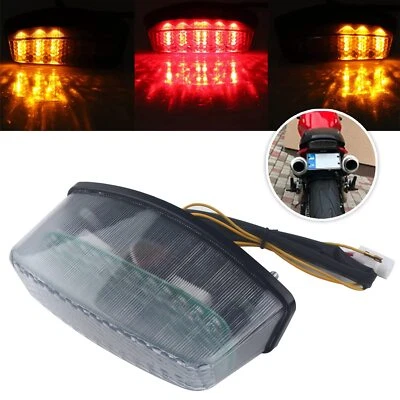Luz trasera LED intermitente para Ducati Monster 900 1000 S2R S4 S4R S4 1994-08 Foto 1 de 4
